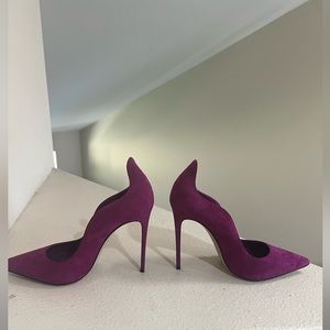 New No‎ Box LE SILLA PURPLE IVY HIGH HEELS PUMP 120 mm. Size 41. USA SIZE 11